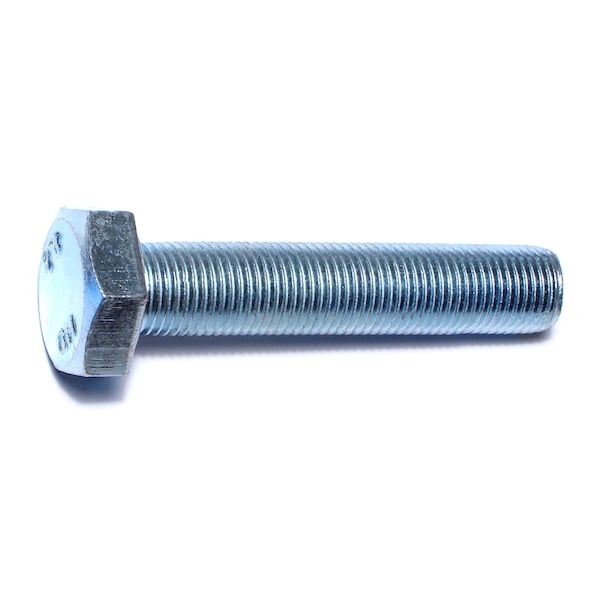 Midwest Fastener Class 8.8, M10-1.00 Hex Head Cap Screw, Zinc Plated Steel, 50 mm L, 25 PK 51338 - main